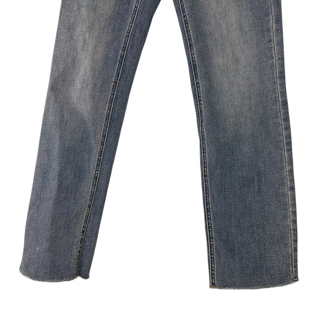 Mica Denim Women's Aniello Super High Rise Straight Leg Jeans Size 24 - Picture 3 of 8